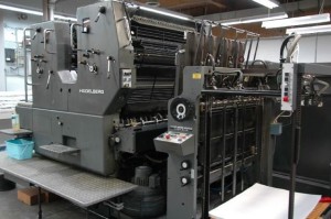 Buying and selling used offset printing equipment