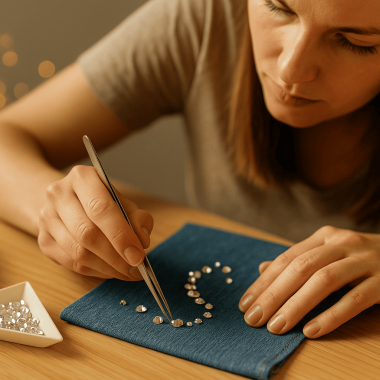 Exista tutoriale sau resurse pentru cei care doresc sa invete sa lucreze cu cristalele Swarovski